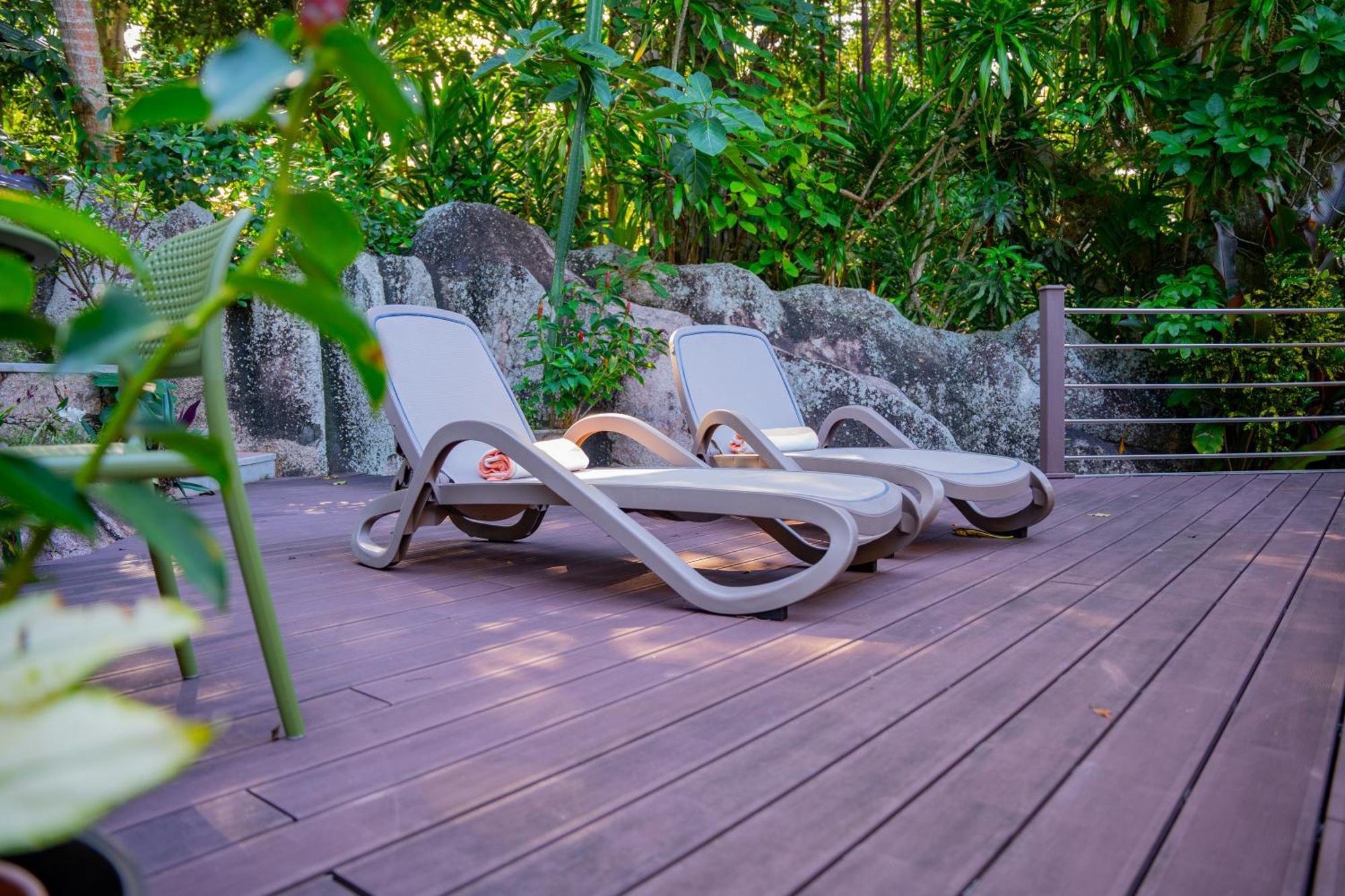 Pension Michel Villa Roche Bois La Digue Exterior photo